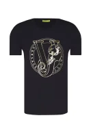 T-shirt | Slim Fit Versace Jeans crna