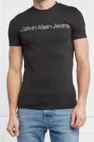 T-shirt INSTITUTIONAL | Slim Fit CALVIN KLEIN JEANS crna