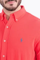 Košulja | Regular Fit | pique POLO RALPH LAUREN crvena