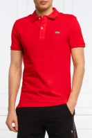 Polo majica | Slim Fit | pique Lacoste crvena