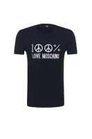 T-shirt Love Moschino modra