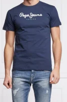 T-shirt eggo | Regular Fit Pepe Jeans London modra