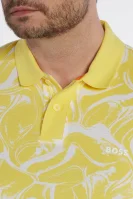 Polo majica AlloverOcean | Regular Fit BOSS ORANGE žuta