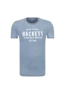 T-shirt | Classic fit Hackett London svijetloplava