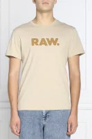 T-shirt Holorn r t | Regular Fit G- Star Raw bež