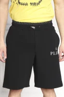 Kratke hlače | Regular Fit Philipp Plein crna