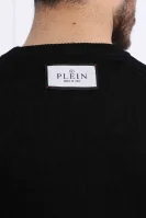 Džemper | Regular Fit | s dodatkom vune Philipp Plein crna