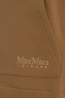 Gornji dio trenirke | Regular Fit Max Mara Leisure smeđa