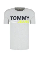 T-shirt TJM ESSENTIAL | Regular Fit Tommy Jeans boja pepela