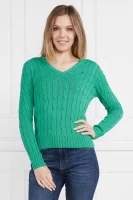 Džemper | Slim Fit POLO RALPH LAUREN zelena