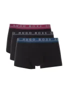 3P FN Solid 3-PACK Boxer Briefs BOSS BLACK crna