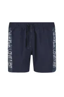 Kratke hlače za kupanje MEDIUM DRAWSTRING | Regular Fit Calvin Klein Swimwear modra