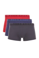 3 Pack Boxer shorts BOSS BLACK crvena