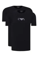 T-shirt 2-pack Emporio Armani crna