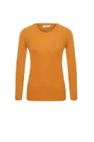 Faynee cashmere sweater BOSS BLACK narančasta