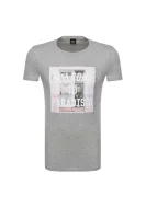 T-shirt Tauno 3 | Regular Fit BOSS ORANGE siva