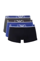 Boxer shorts 3 pack Emporio Armani modra