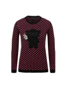 Sweater Emporio Armani crna