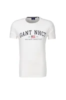 T-shirt Gant kremasta