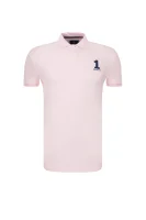 Polo majica | Classic fit | pique Hackett London ružičasta