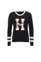 Gigi Hadid Logo C-NK Sweater Tommy Hilfiger modra