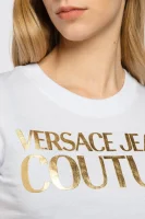 T-shirt | Slim Fit Versace Jeans Couture bijela