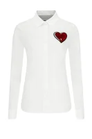 Košulja | Regular Fit Love Moschino bijela