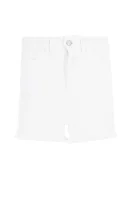 Kratke hlače | Regular Fit | denim Emporio Armani bijela