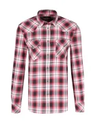 Košulja S-EAST-LONG-A | Regular Fit Diesel ružičasta