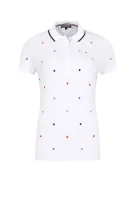 Polo majica EVONA EMBROIDERY PQ | Regular Fit Tommy Hilfiger bijela