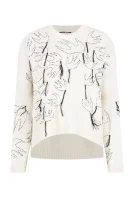 Džemper | Loose fit McQ Alexander McQueen bijela