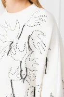 Džemper | Loose fit McQ Alexander McQueen bijela