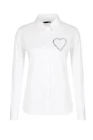 Košulja | Slim Fit Love Moschino bijela