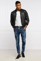 Polo majica | Slim Fit | pique Versace Jeans Couture bijela