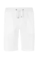 Kratke hlače Heritage | Regular Fit BOSS BLACK bijela