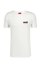 T-shirt Durned-U1 | Oversize fit | Slim Fit HUGO bijela