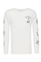 Majica dugih rukava PABLO | Regular Fit Pepe Jeans London bijela