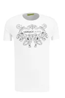 T-shirt | Slim Fit Versace Jeans bijela