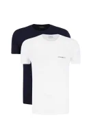 T-shirt 2-PACK | Regular Fit Emporio Armani bijela