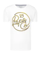 T-shirt MEIDINGER | Slim Fit Pepe Jeans London bijela