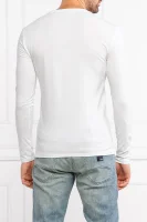 Majica dugih rukava | Extra slim fit GUESS bijela