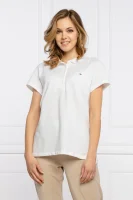 Polo majica New Chiara | Slim Fit Tommy Hilfiger bijela