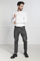 Majica dugih rukava | Slim Fit Versace bijela