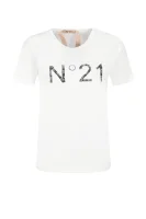 T-shirt | Loose fit N21 bijela
