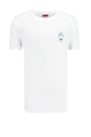 T-shirt Dirit | Relaxed fit HUGO bijela