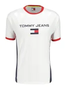 T-shirt 90S SIGNATURE FOOTBALL | Regular Fit Tommy Jeans bijela
