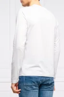 Majica dugih rukava | Slim Fit EA7 bijela