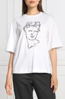 T-shirt | Regular Fit Peserico bijela