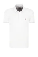 Polo majica AMIAS | Extra slim fit GUESS bijela