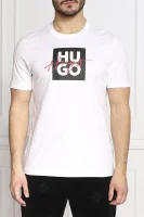T-shirt Dalpaca | Regular Fit HUGO bijela
